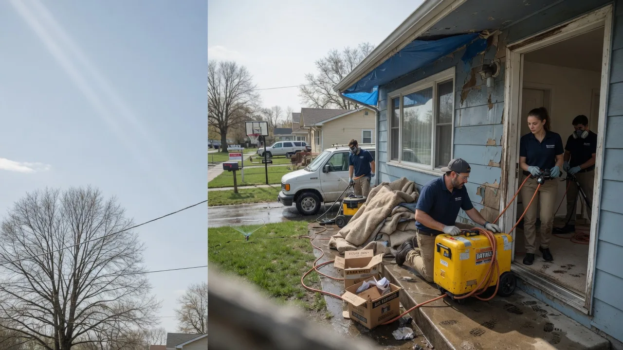 Basement Flood Cleanup in Carbondale, PA near me